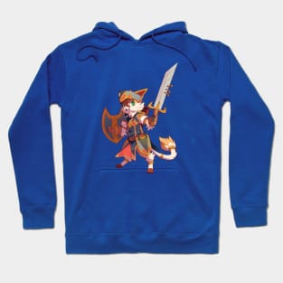 Sword Cat Hoodie